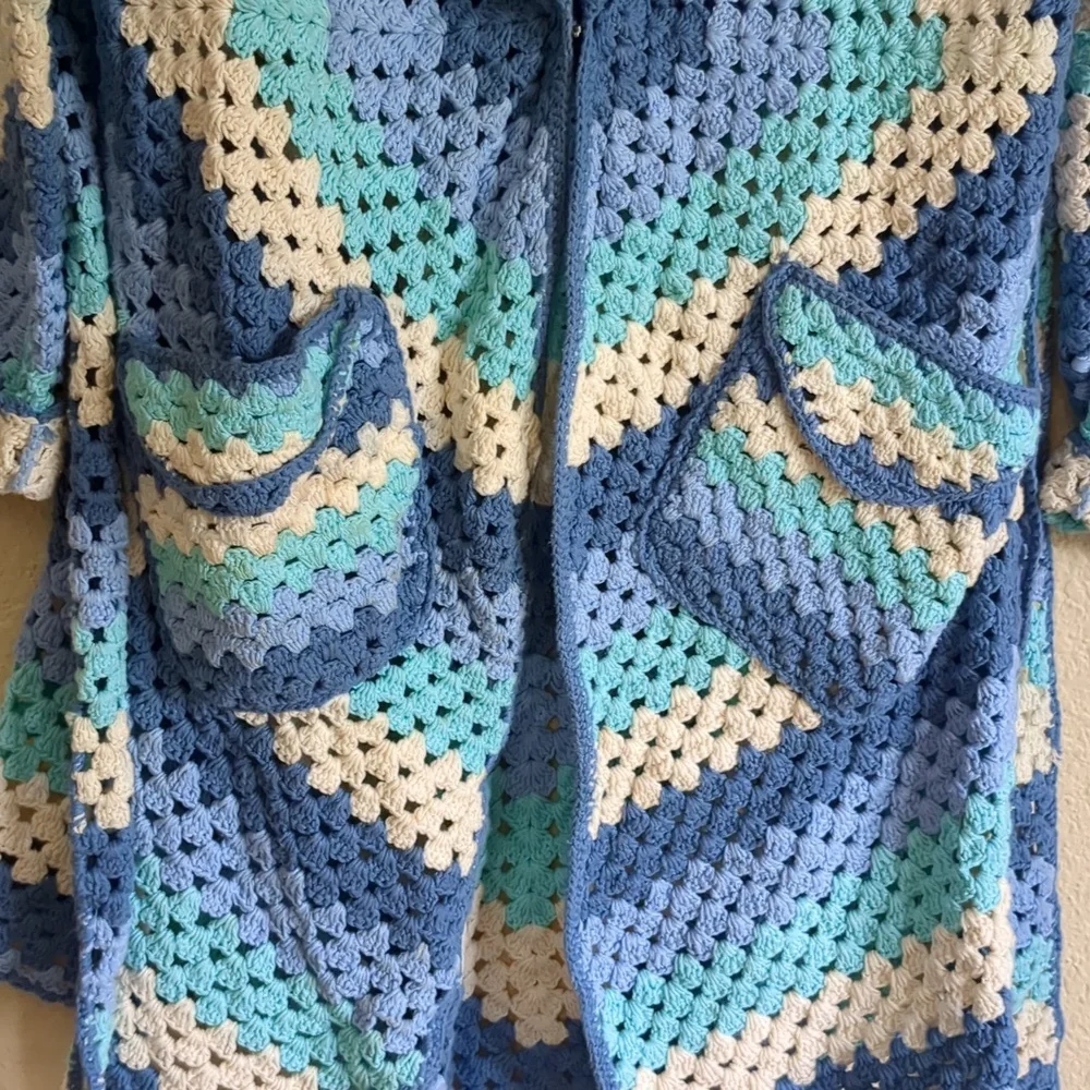 Chasing Unicorns Short Blue Cardigan One Size - Picture 5 of 17